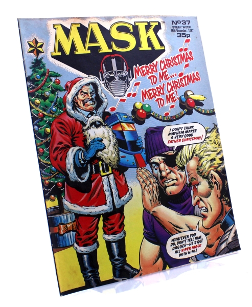 MASK (M.A.S.K.) UK-Comic Magazine No. 37 (1987): Santas Christmas Visit